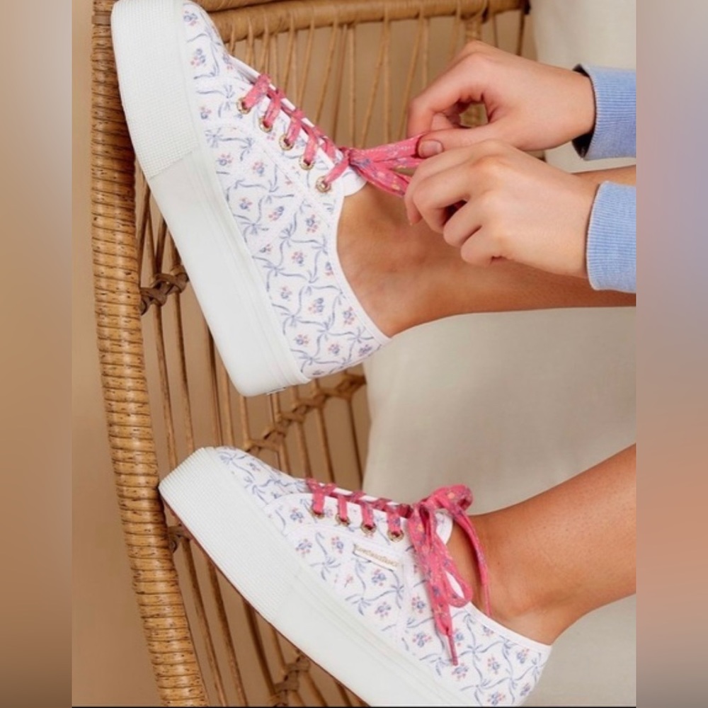 Loveshackfancy x superga Platform shoes *not sold anymore*
